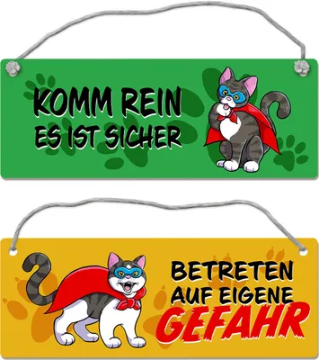 Produktbild von Wendeschild mit Kordel Eine perfekte Geschenkidee für Kinder und Teenager, die