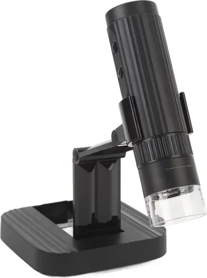 Productafbeelding van Draadloos digitaal microscoop, 2 MP, 1000x vergroting, met Wi-Fi, inclusief 8-licht USB-app-handcamera voor printplaten