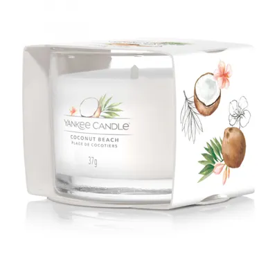 Image de Yankee Candle COCONUT BEACH - Paquet d'essai en verre