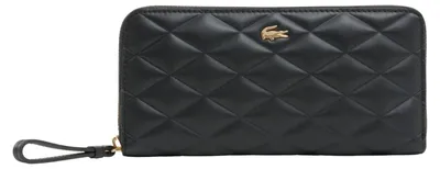 Produktbild von Lacoste Crocodelle Geldbörse/Portemonnaie Leder Schwarz