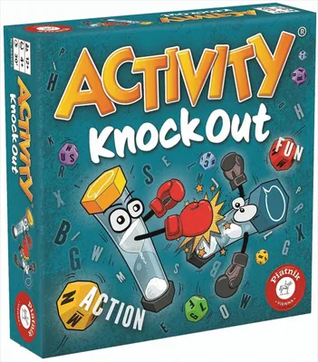 Produktbild von Piatnik - Activity KnockOut Brettspiel Partyspiel Familienspiel Ratespiel