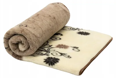 Produktbild von Best Wool Lammfell Woll Plaids Elegant 160x200 cm