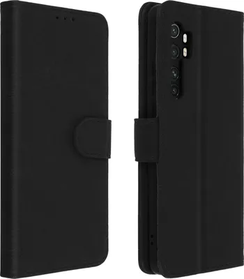 Immagine prodotto di Avizar, Flip Cover Wallet, Custodia pieghevole in per Xiaomi Mi Note 10 Lite, Nero