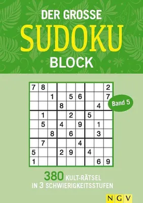 Obrázek produktu pro Der große Sudoku Block Band 5