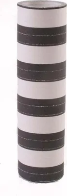 Produktbild von Luftschlangen schwarz-weiß 10 Stück