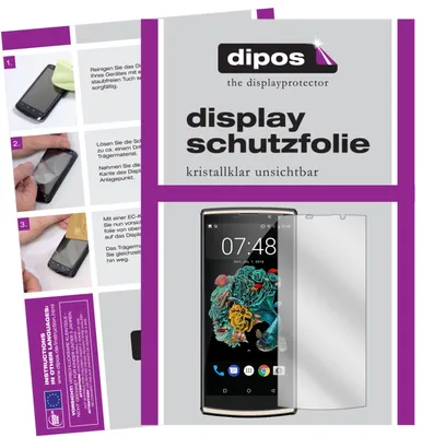 Produktbild von 6x Schutzfolie für Oukitel K7 klar Displayschutzfolie Folie Display Schutz dipos