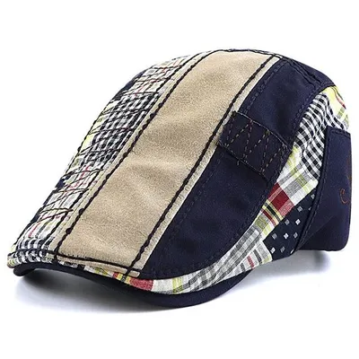 Produktbild von SP-26139 Baskenmütze Blau für Herren - Stylisch & Bequem KP26139