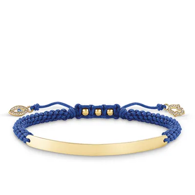 Immagine prodotto di Thomas Sabo LBA0067-899-1 Bracciale Love Bridge occhio di Nazar 21 cm
