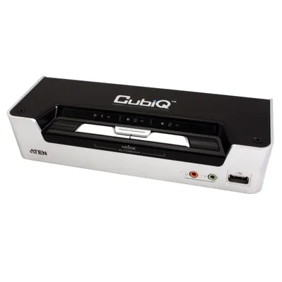 Obrázek produktu pro ATEN CS1792-AT-G, 1920 x 1200 px, WUXGA, 5,35 W, Černá, Šedá