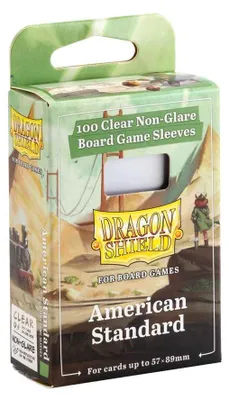 Obrázek produktu pro Dragon Shield Obalů na deskové hry - Americký standard (100 obalů)