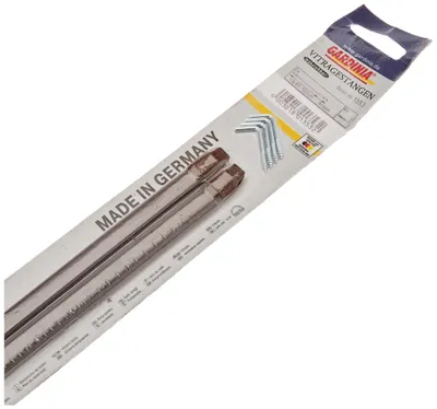 Produktbild von GARDINIA Vitragestange flachoval, Ausziehbar, Gardinenstange, Metall/Kunststoff,