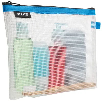 Immagine prodotto di LEITZ 4014-00-36 LEITZ Borsa cosmetica WOW Traveller, trasparente/blu