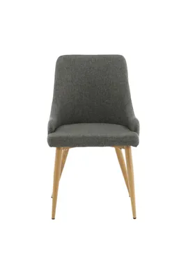 Produktbild von Venture Home Stuhl Plaza Dunkelgrau 2er-Pack