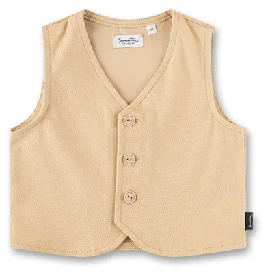 Produktbild von Sanetta Fiftyseven Jungen-Weste beige 98