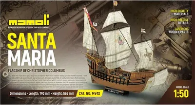 Zdjęcie produktu dla Zestaw Krick Santa Maria 1:50 Mamoli