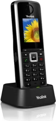 Produktbild von Yealink SIP-W52H - Czarny - Srebrny - 50 mm - 24 mm - 144 mm Yealink