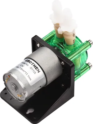 Obrázok produktu pre GROTHEN DC 12 V Dávkovacie čerpadlo Peristaltické čerpadlo Mini čerpadlo na kvapaliny do vody Veľký prietok Peristaltická BPT trubica Samonasávacia 700 ml/min na dávkovanie prísad na chemickú analýzu v akváriovom laboratóriu, v L-panelovom štýle