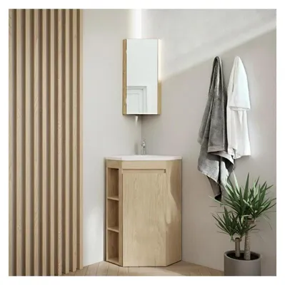 Immagine prodotto di Mobile lavabo angolare singolo SORRENTO da 45 cm