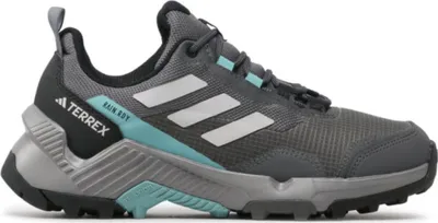 A side view of a single Adidas Terrex Eastrail 2.0 RAIN.RDY hiking shoe.