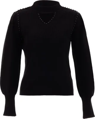 Image de NAEMI pull-over femme - noir, XS/S
