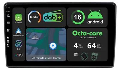 Immagine prodotto di Autoradio Android 16 da 9" [4G+64G-DAB] compatibile con FIAT Ducato/Peugeot Boxer/Citroen Jumper, modelli dal 2006 al 2022