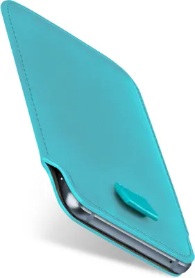 Produktbild von PULL-Case für Google Pixel 2, Farbe:Aqua-Cyan