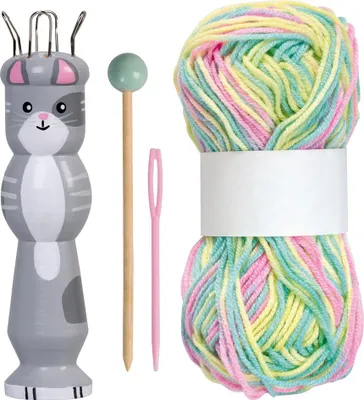 Produktbild von KNORR prandell Bastel-Set Strickliesel 5-teilig