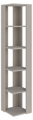 Image de Bibliothèque en bois « Nati » - 32 x 32 x 161 cm - Grès