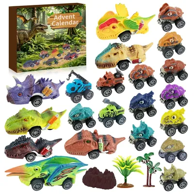Obrázek produktu pro Adventní Kalendář Auto 2026 Cars Adventní Kalendář Dinosaurus 2026