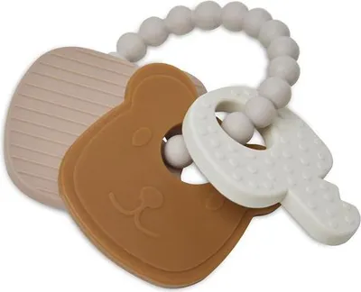 Produktbild von Jollein Teddy Bear Beißring - Silikon