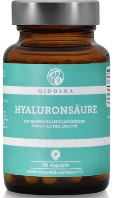 QIDOSHA Premium Hyaluronsäure Kapseln, hohes Molek… – Bild 1