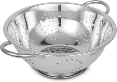 Obrázok produktu pre Oceľové sitko s rukoväťami – 24 cm – vhodné do umývačky riadu