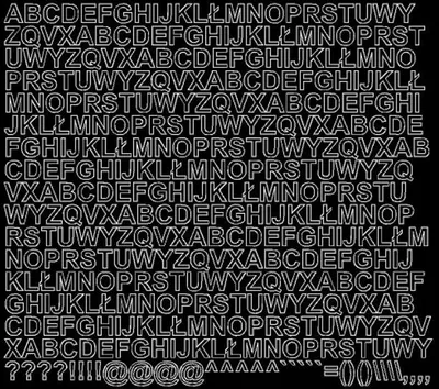 Produktbild von Selbstklebende Buchstabenaufkleber, 1 cm, schwarz matt