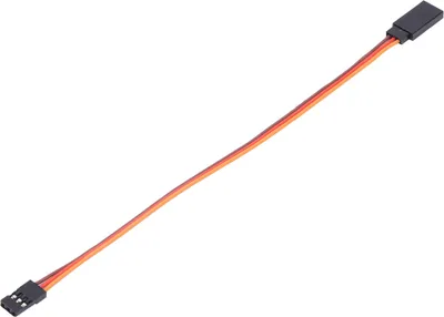 Obrázok produktu pre 10 kusov Predlžovací kábel JR so zástrčkou do zásuvky pre RC Futaba 500 mm