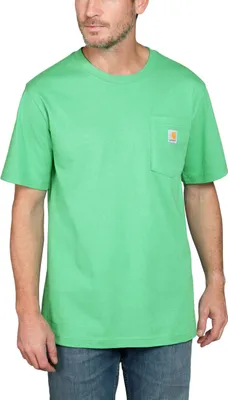 Produktbild von Carhartt K87 POCKET S/S T-SHIRT 103296, Farbe:malachite, Größe:M