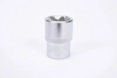 Zdjęcie produktu dla Yato YT-05228, Gniazdko, 1/2", Metryczny, 1 głowic(e), E24, Chrom