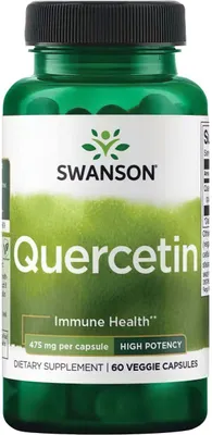 Immagine prodotto di Quercetina 475 mg 60 capsule vegetali Swanson Health Products