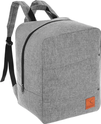 Produktbild von Granori Handgepäck Rucksack 40x30x20 cm Advanced - Modischer & leichter Flugzeug Kabinengepäck Reiserucksack für Damen und Herren in grau