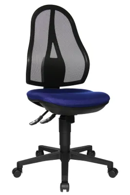 Produktbild von Topstar Bürodrehstuhl (mit Punktsynchrontechnik / blau 430-510 mm) - OP200 G26