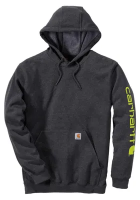 Produktbild von CARHARTT Sweatshirt mit Kapuze Sleeve-Logo Dunkelgrau L (T.L) - K288-026-L