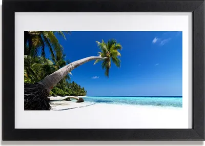 Produktbild von Bild 30x20 MDF-Rahmen Wandkunst Palm Beach Sea Landschaft