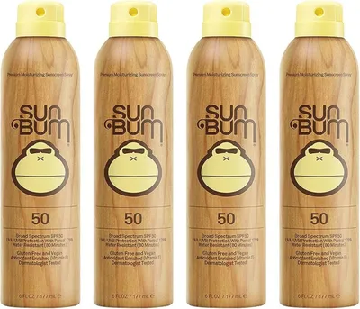 Produktbild von Sun Bum ORIGINAL SPF 50 SUNSCREEN SPRAY 4 Pack