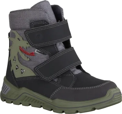 Produktbild von Ricosta Grisu 5300303490 Kinderstiefel, Jungs, Synthetik, Grau, wasserdicht - Kinderschuhe Gefütterte Kinderstiefel Gr. 18 - 42, Grau