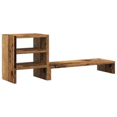 Image de Support de moniteur et organisateur de bureau bois d'ingénierie