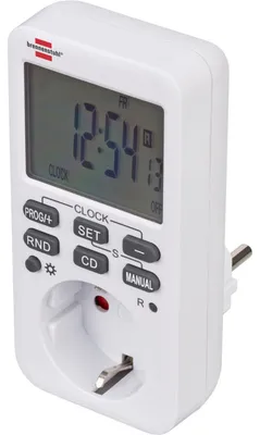 Produktbild von Brennenstuhl 1506320 Comfort-Line Digital Week Timer for Power Socket (White)