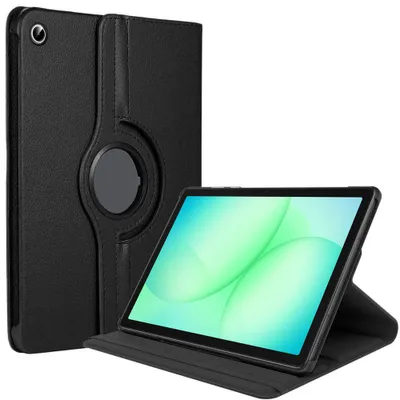 Image de Coque pour Samsung Galaxy Tab A11 Plus / A9 Plus, Etui Rotatif 360° Multi-Angle Noir