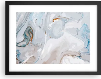 Produktbild von Gerahmtes Poster - Schwarzer Rahmen - Abstraktion modern - 40x30 cm - Wand Bild - Wanddeko - Wandbilder - Kunstposter - Wandposter - Bilderrahmen - Bilder - Kunstdruck - Wandbild - P2BAA40x30-4052