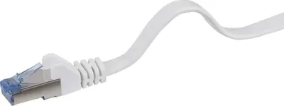 Produktbild von Renkforce RF-4149849 RJ45 Patchkabel CAT 6a U/FTP 10.00 m Grau hochflexibel, mit Rastnasenschutz, Flammwidrig 1 St.