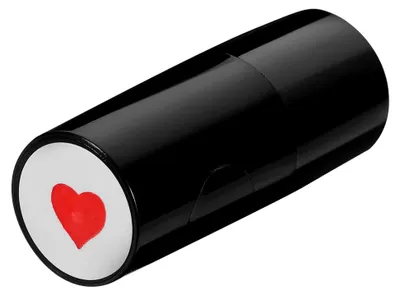 Produktbild von Golfball Stempel Marker in Herzform