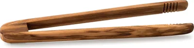 Zdjęcie produktu dla CONTINENTA Gourmetzange, Olivenholz 15 cm 4942 4017167494203 Vorteilset – 2 Stück – inkl. 4 Edelstahl-Trinkhalme